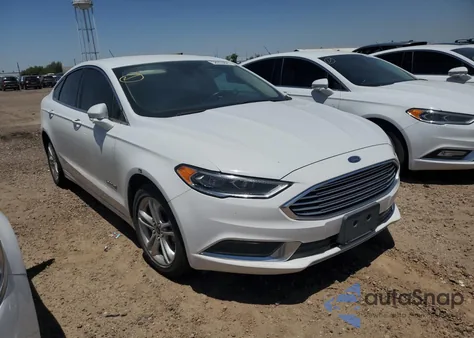 2018 Ford Fusion Se Hybrid z USA, uszkodzony, nr VIN 3FA6P0LU4JR171605